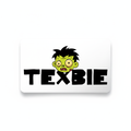 Texbie Zombie Head Bumper Sticker